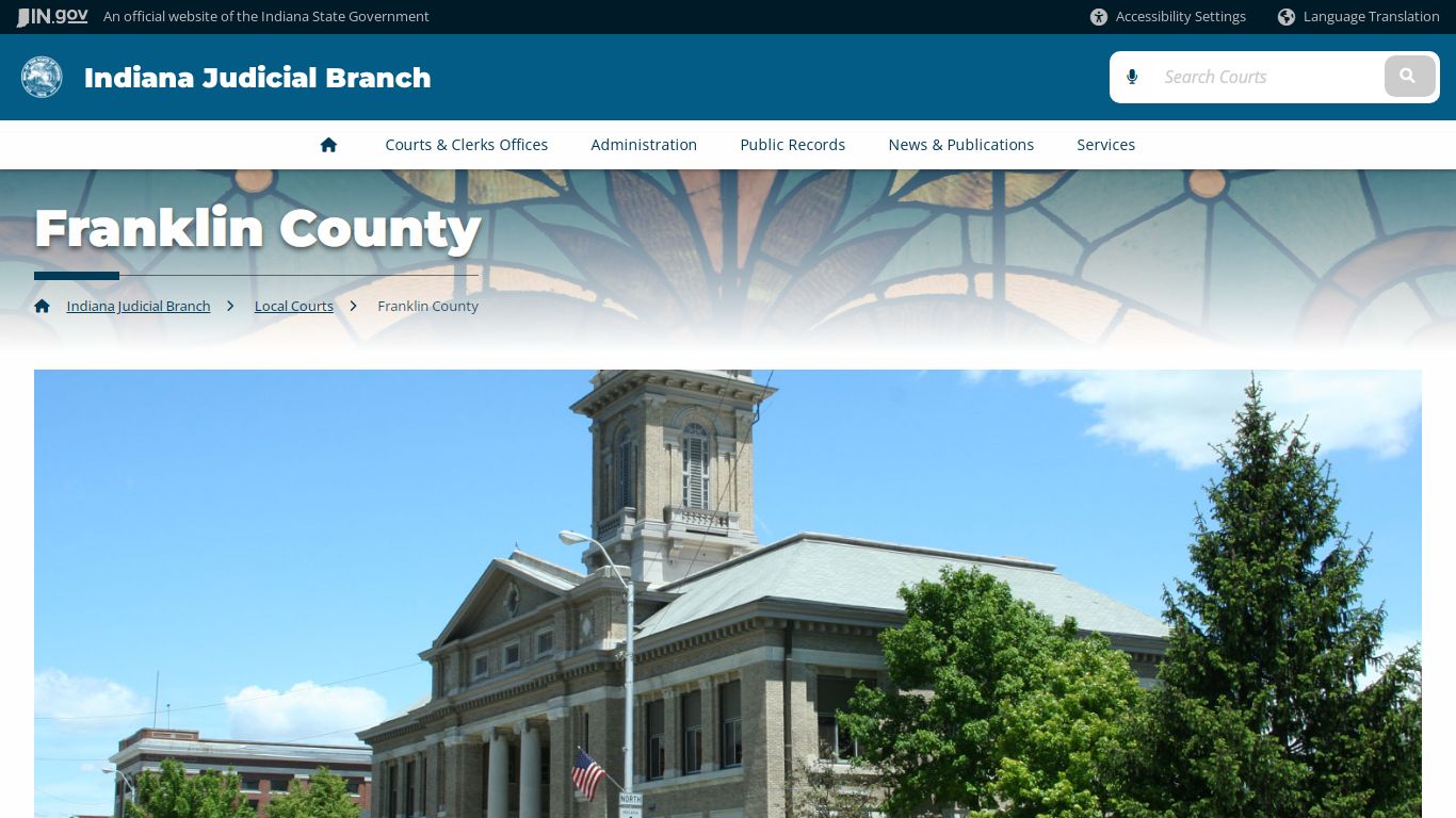 Courts: Franklin County - IN.gov